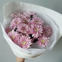 Bouquet with pink chrysanthemum