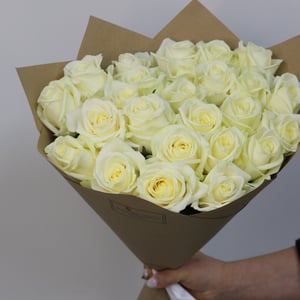 Bouquet '25 cream roses'