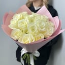 White rose bouquet