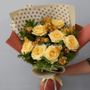 Bouquet 'Mix of roses and alstroemeria'