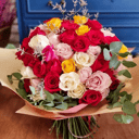 Ramo 'Luxury bouquet 100 Rosas de colores'
