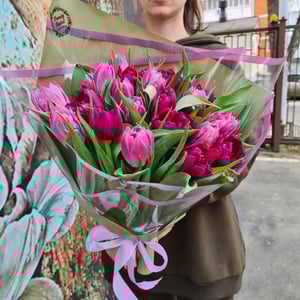 Bouquet 'Peony tulips "For the most"'