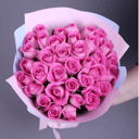 Ramo '35 large Aqua roses'