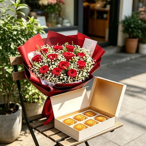Bouquet 'Mid autumn festival set 3'