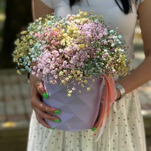 Blumenarrangement 'Rainbow cloud'