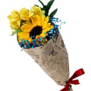Bouquet 'Encantador Ramalhete com 1 Girassol'