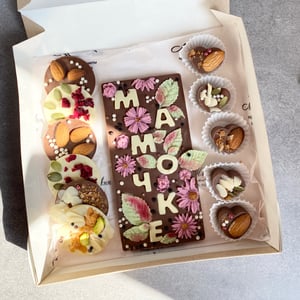 Tarjeta de chocolate "Para mamá"