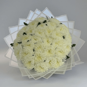 White Chrysanthemums Bouquet