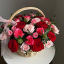 Flower basket 'Amazing morning'