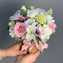 Composition in a glass