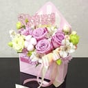 Blumenbox 'Zarte Nachricht'