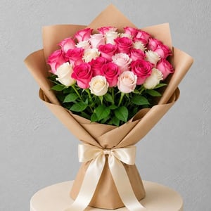Bouquet 'Rustic Pink Romance'