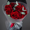 Bouquet of 9 French roses