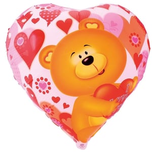 Additional 'Balloon "Bear with a heart"'