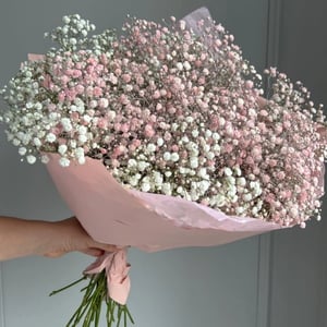 Blumenstrauß Rosa Gypsophila