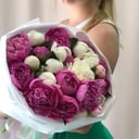 Blumenstrauß 'Himbeerdessert'