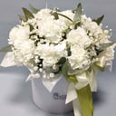 Blumenbox 'Zarte Mondnelke in einer Schachtel'