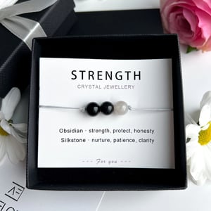 Edelstein-Armband Strength