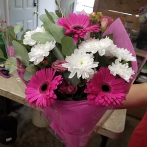 Blumenstrauß 'Zarte Rosé-Komposition'