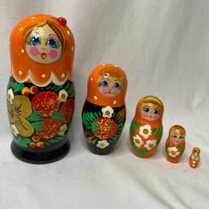 Handmade Matryoshka Dolls 4