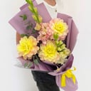 Blumenstrauß 'Strauß aus Dahlien und Gladiolen'