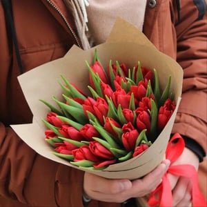 Bouquet of 29 tulips
