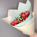 Bouquet 'Peony Tulips and Hypericum'