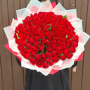 Ramo de 101 rosas rojas