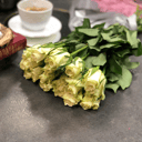 Blumenstrauß '19 weiße kenianische Rosen'