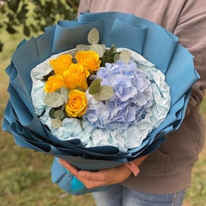 Arrangement 'Good-natured sign'