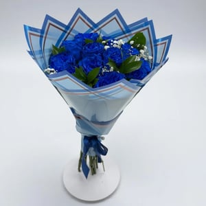 Blue Roses Bouquet