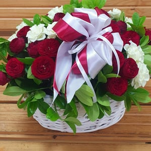 Flower basket 'Love message'