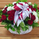 Flower basket 'Love message'
