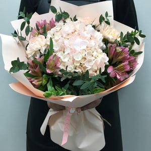 Blumenstrauß 'Rosa Wolke'