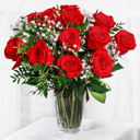 Bouquet 'Floral Passion: red Roses'