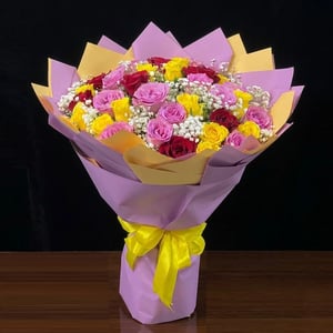 Bouquet 'Vibrant Sunset Serenade'