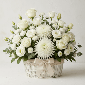 Flower basket 'Chord of Tenderness'