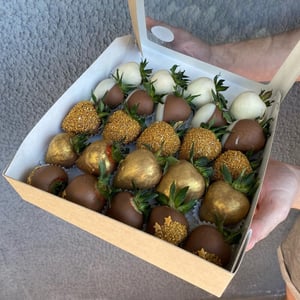 Fresas en chocolate belga (600g)