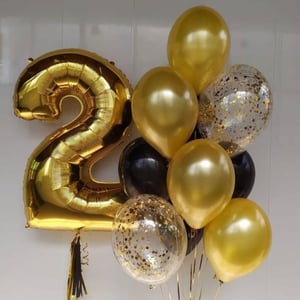 Balloon Set 101 - balloons with the number 2