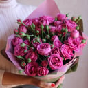 Ramo 'Bouquet of pink peony spray roses'