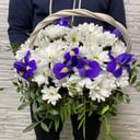 Flower basket 'Forever and ever'