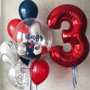 Ballon-Set 97 - Ballons mit der Zahl 3
