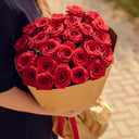 Ramo de 25 rosas rojas