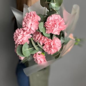 Ramo mono de 7 claveles