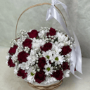 Blumenkorb 'Himbeere'