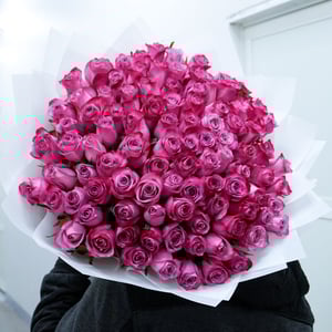 Bouquet '100 purple'