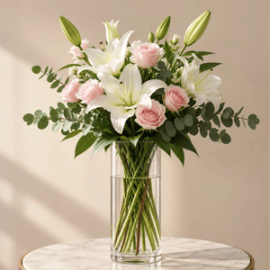 Bouquet 'Harmonie des Lys et des Roses'