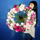 Blumenstrauß 'Букет Орхидей, Герберы и Гиперикума'