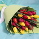 Blumenstrauß 'Bouquet of 25 tulips in bright colors'