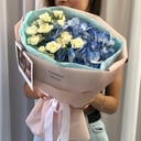 Blumenstrauß 'Azurblau'